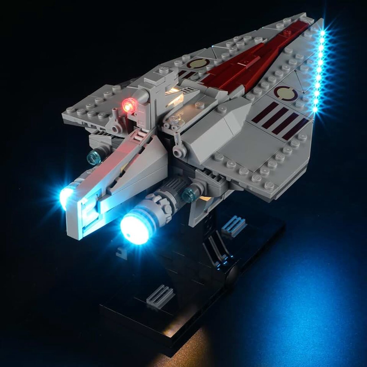 Compatibel met LEGO 75404 Acclamator-Class Assault Ship - verlichtings kit voor bouwstenen model (Model Set NIET inbegrepen)
