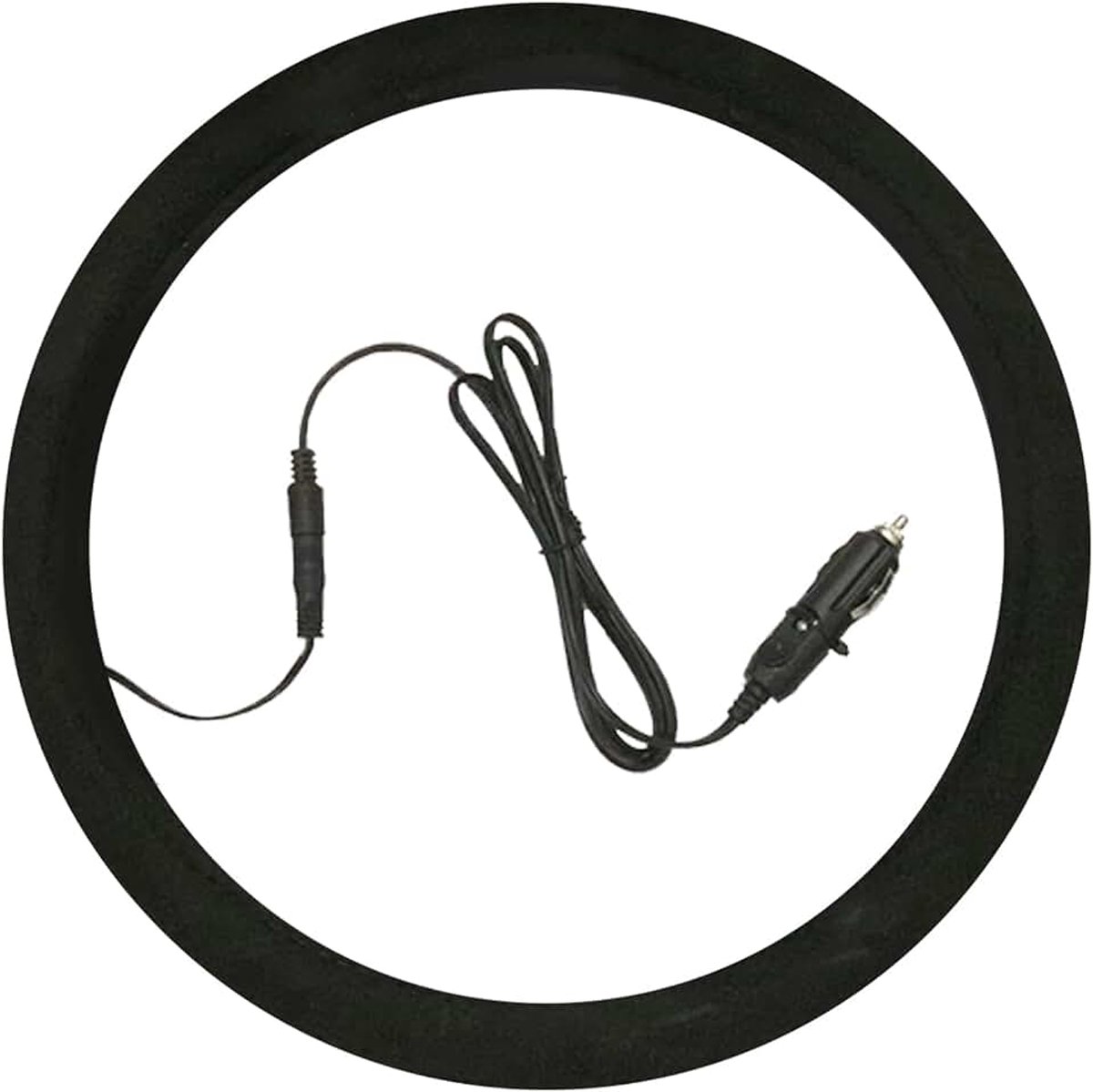 Automatisch Verwarmde Stuurhoes, Universele Maat, Snel Opwarmen Tot 100-120℉ in 90 Seconden met Spiraalkabelontwerp voor de Meeste Auto's, Vrachtwagens, SUV's