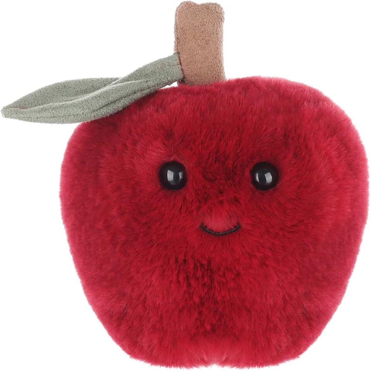 Lamb Appel eten pluche dier knuffeldier knuffeldier rood 13cm