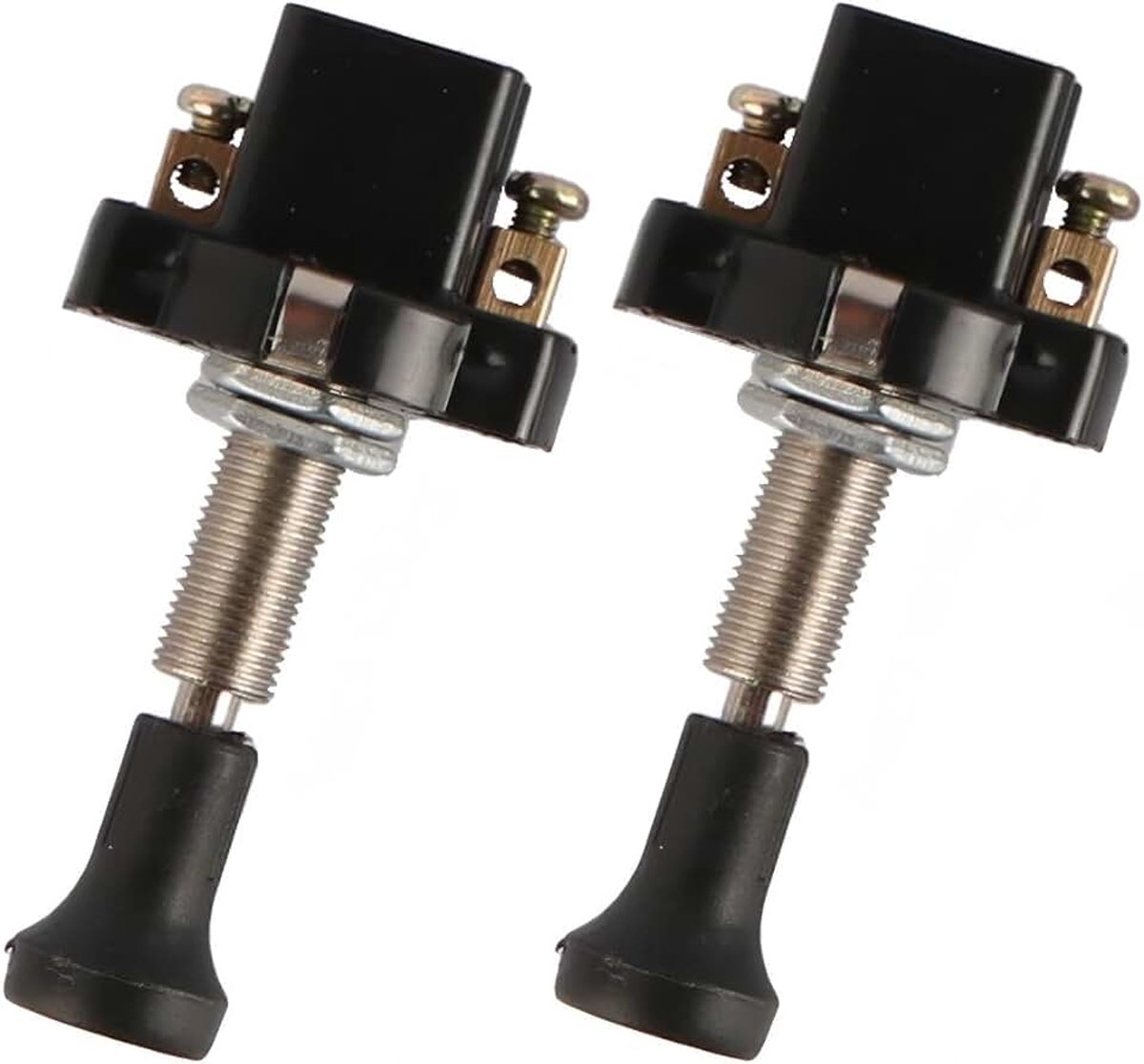 Stuks Push-Pull-schakelaar 12V/24V 20mm Voertuig Motorfiets Aan-Uit Push-Pull-schakelaar Lange draad Push-Pull-schakelaar voor elektrische auto-accessoires