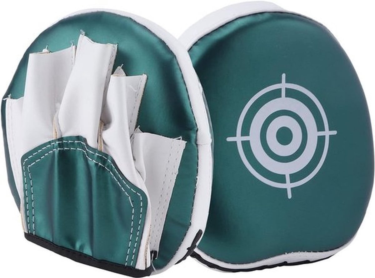 Boxing pads voor dikke gebogen schokabsorberende training - Focus Mitts - Hand Target Pad - Mini-handschoenen - Kinderen - Thai Boxing - Groente