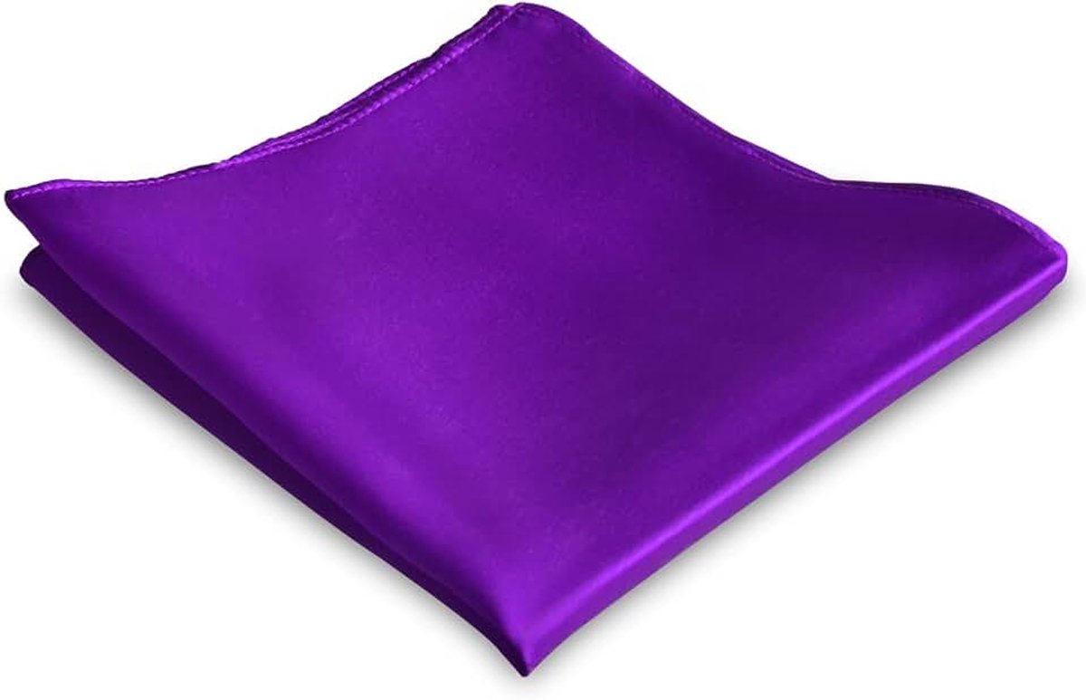 100% zijden pochet voor heren, elegant, wit, zacht, 35 x 35 cm, 16,5 momme, effen kleur