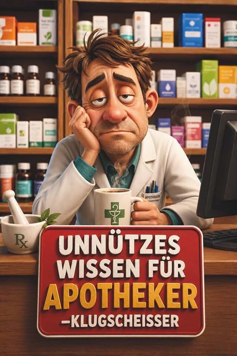 Wissen – Apotheker:innen-Klugscheißer 100 witzige Fakten als Geschenk für PTA, Pharmazeut:innen & Rezept-Alltagserprobte