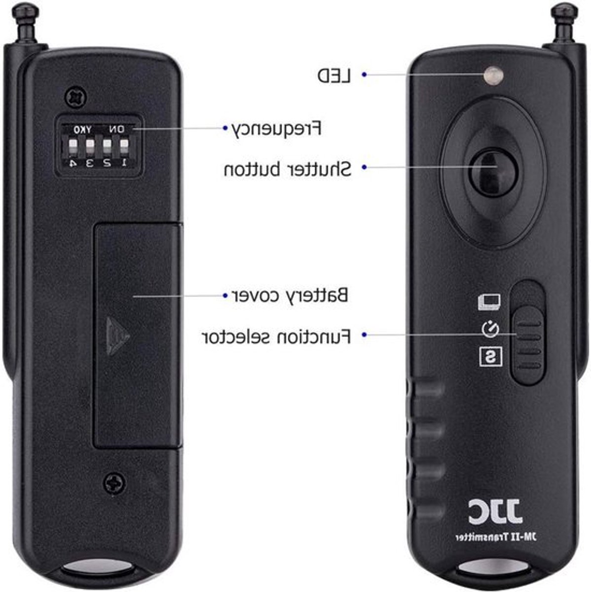 Draadloze afstandsbediening voor Nikon camera's - Compatibel met Z9, D850, D810 en meer - Fotografie accessoires