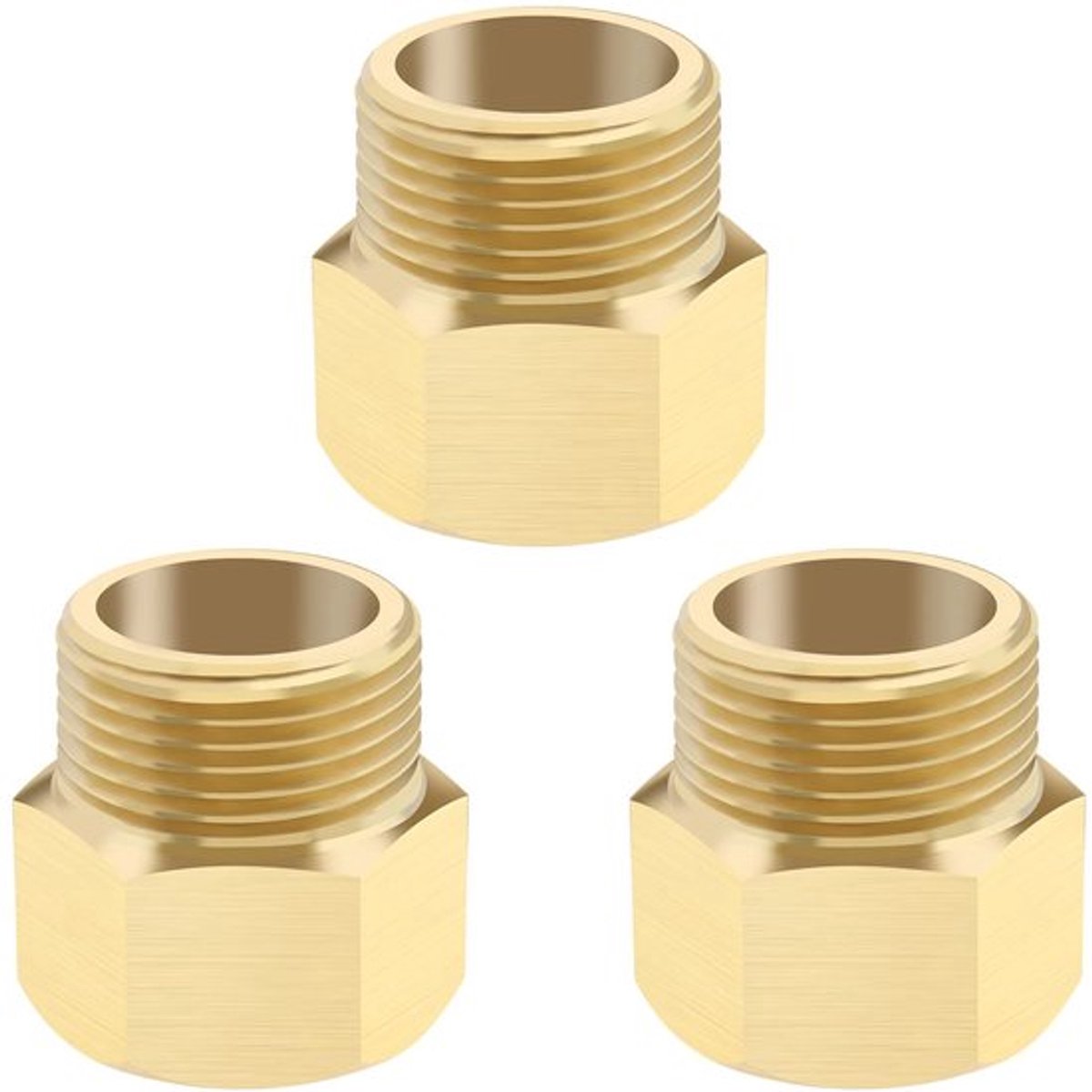Hogedrukreinigerkoppeling - M22 Adapter - Massief