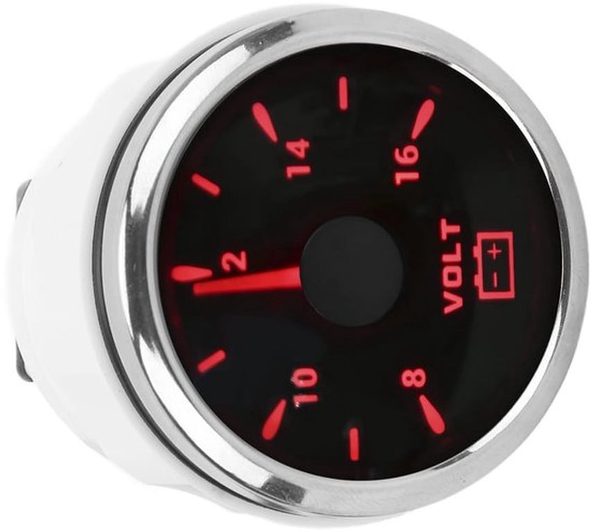 Spanningsmeter 52mm - IP67 Waterdicht - 9-32V Werkspanning - Hoge Precisie - Eenvoudige Installatie - Laag Stroomverbruik - Voltmeter