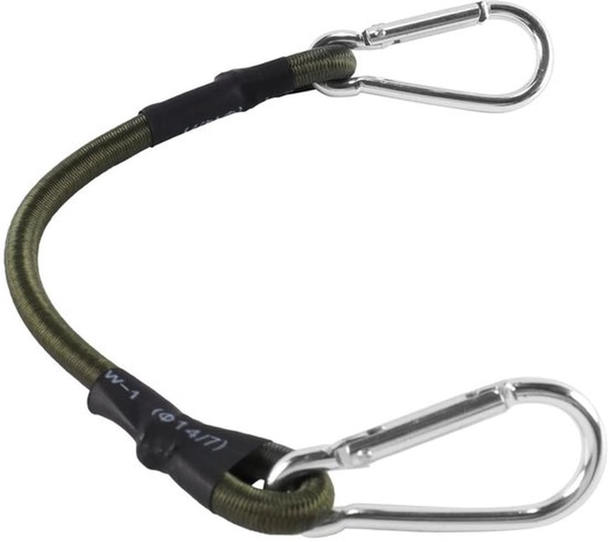 Elastisch Touw 8 mm Dik - 4 Stuks - Bergbeklimmingsgesp - Kamperen - Bagage - Rubbermateriaal, 30 cm - Bungee Cord