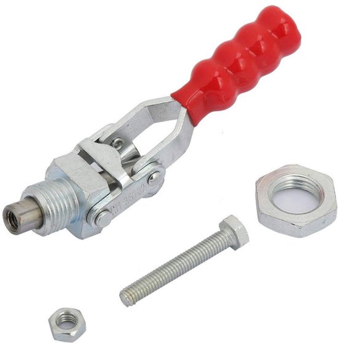 Snelspanner 10 mm bereik - Push/pull type - 100 kg spankracht - Gegalvaniseerd - Roestvrij - Stevige handgreep - Handspanner