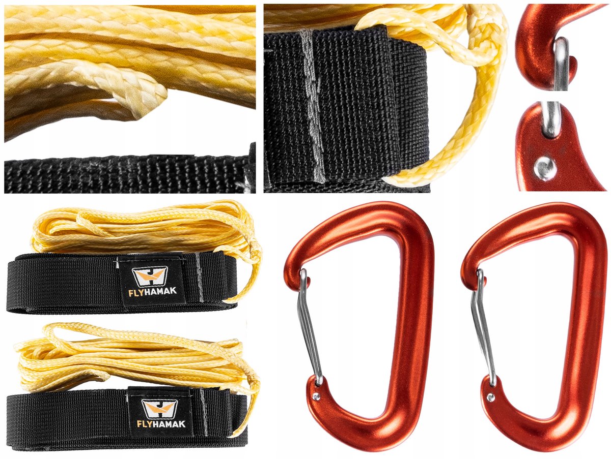 Flyhamak Whoopie Sling: Snel en makkelijk ophangen van uw hangmat