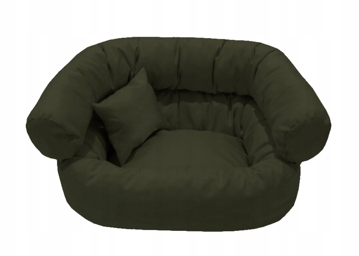 Comfortabel Hondenkussen/Kattenmand - 50x40cm - Olijfgroen