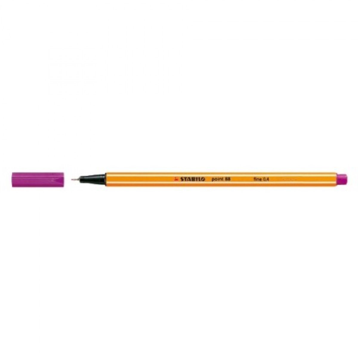 Stabilo Point 88 Fineliner - Lila, 0,4 mm - Ideaal voor school in de cantoor