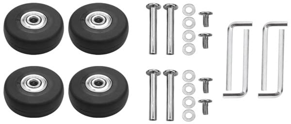 50 Mm 4 Sets Bagagekoffer Vervangende Assen Luxe Reparatiegereedschap