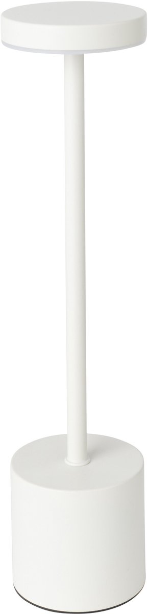 J-Line Tafellamp - stof - wit