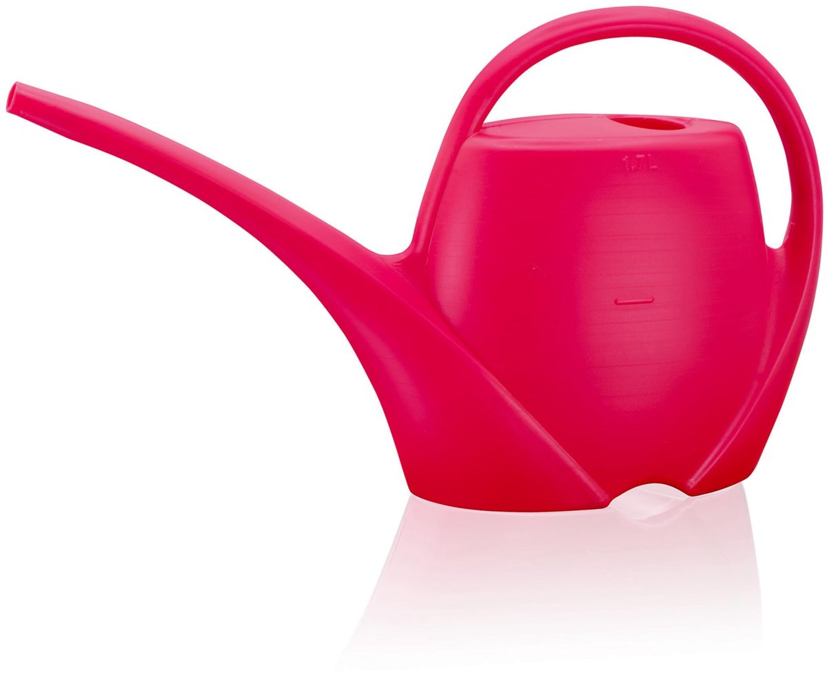 Gieter klein, voor de kamerplanten, 1,7 l, bloemengieter van hoogwaardig kunststof, handige gieter voor binnen, ideaal voor irrigatie voor kamerplanten, Viva Magneta
