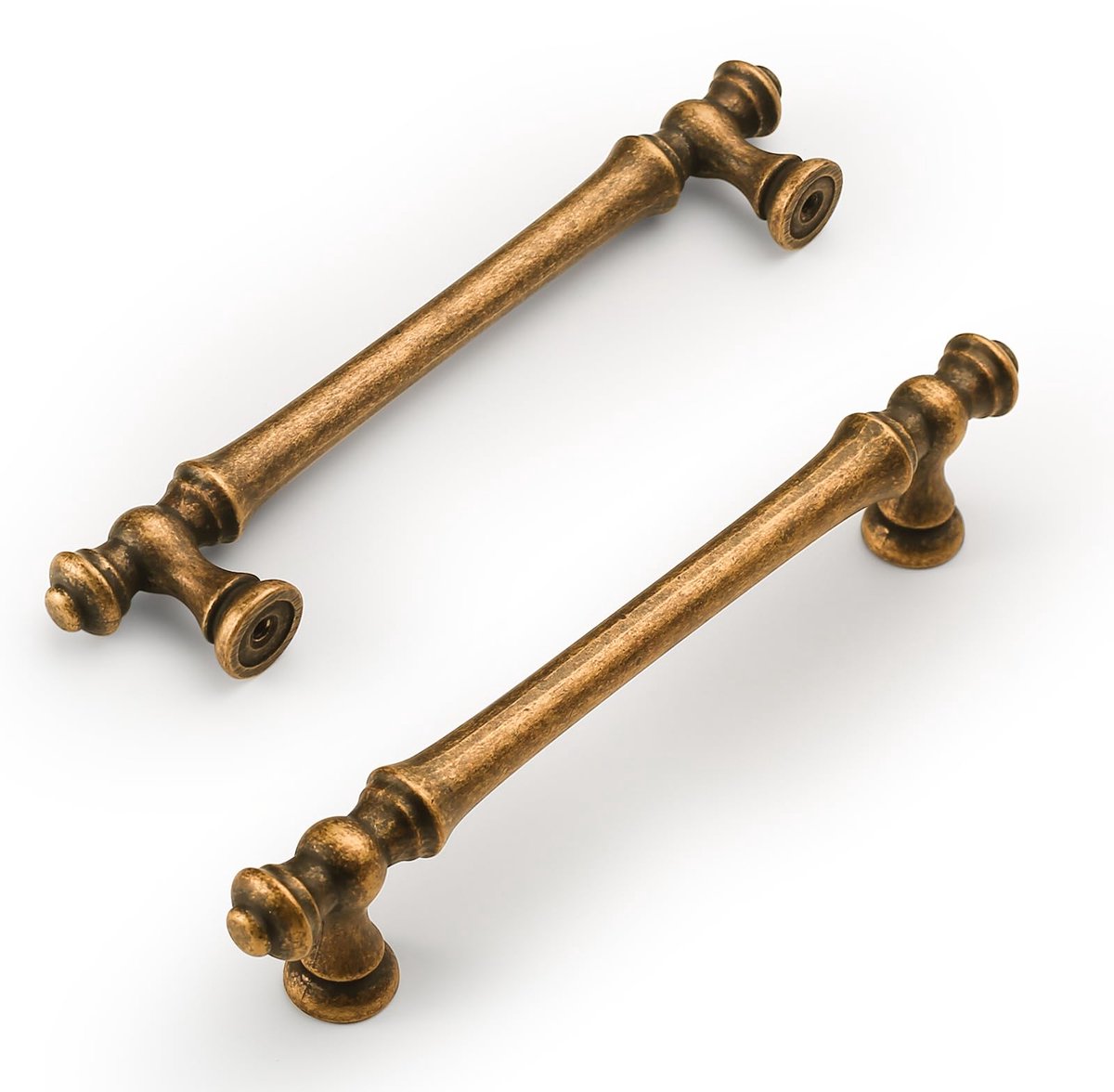 10 Stuks 128 mm Mat antiek brons Deurgrepen, zink legering, Morden Meubelgrepen, voor Keuken, Kantoor, Laden, Kast
