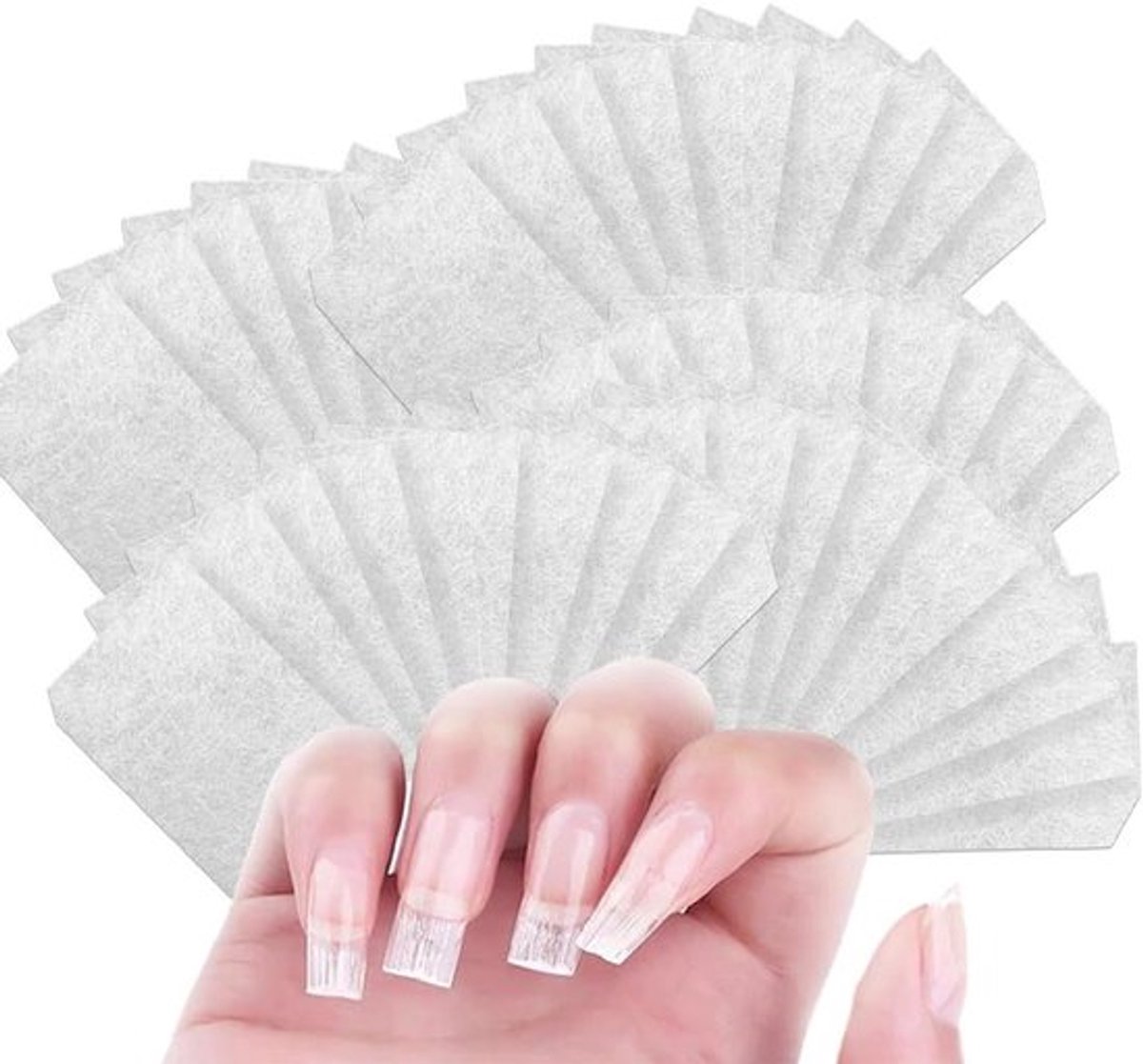 - Glasvezel Nagelverlengingen - Nagelverlengingsaccessoires - 100 Stuks - Geschikt voor Nagels - Diverse Kleuren