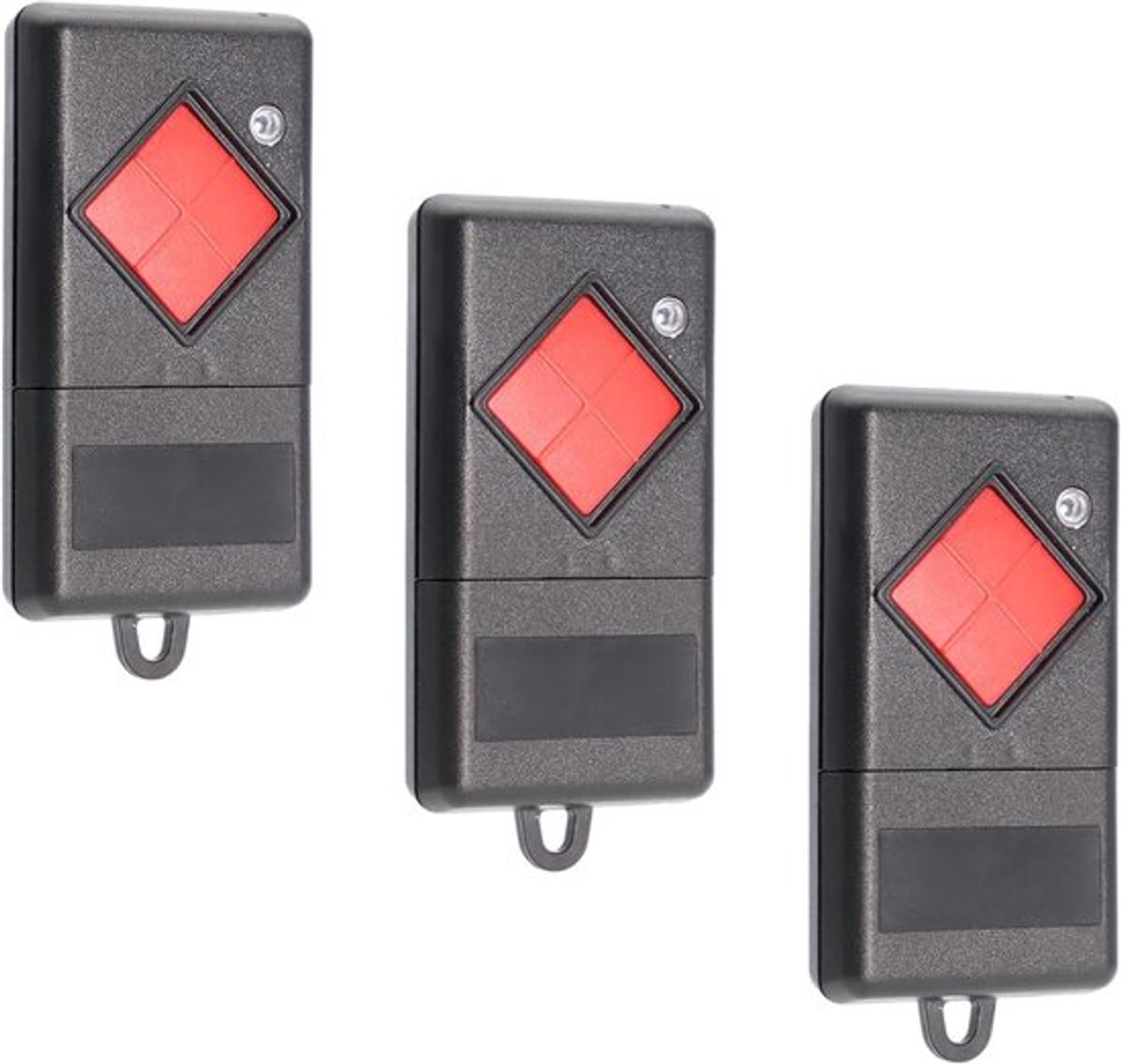 Garage Deuropener met Afstandsbediening, 3 Stuks, Compatibel met 40.685 MHz Systemen, Eenvoudige Installatie en Gebruik