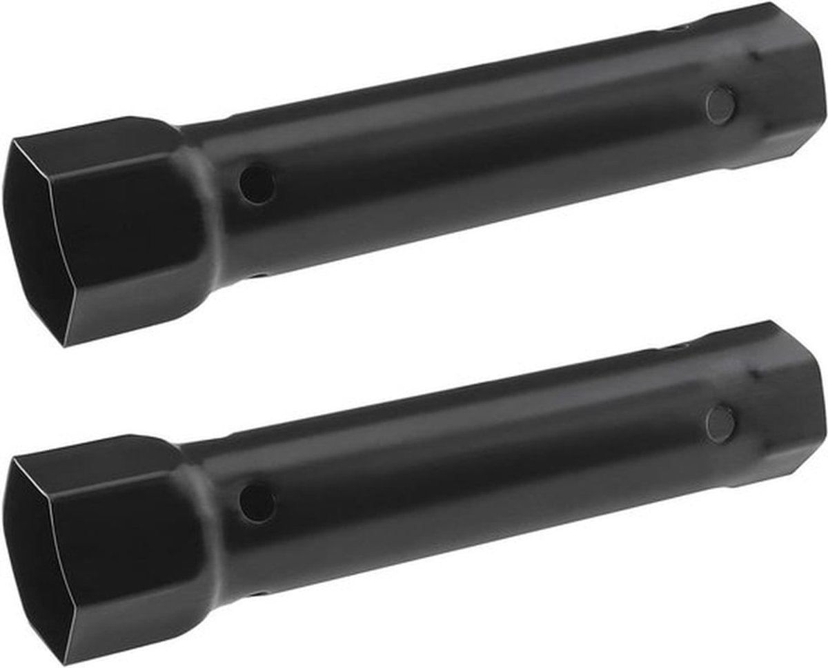 Kraan dopsleutel - Pijpsleutel - tapsleutel - Installatie en reparatie handgereedschap - Metaal - Geschikt voor 34mm & 40mm diameter - 200mm lengte - Zwart.