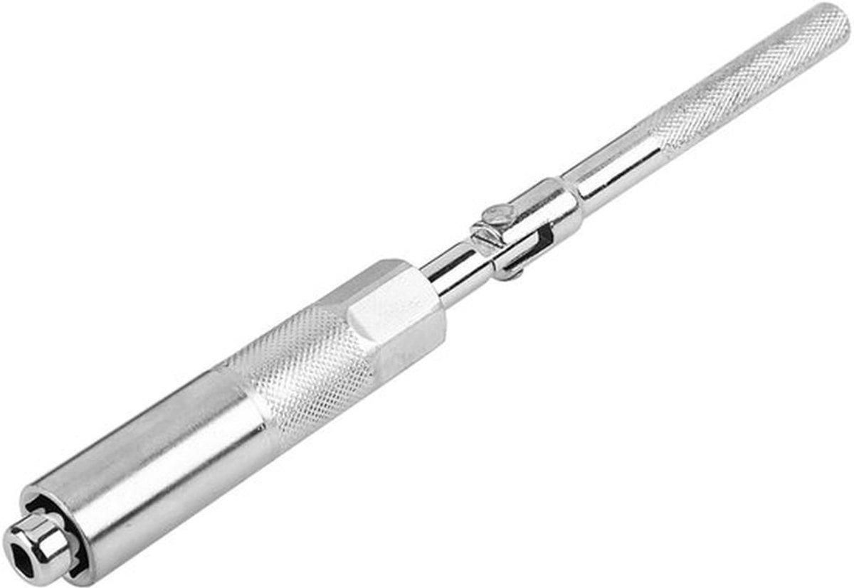 Schokdemper Gereedschap - Achterste Inbussleutel - Slagvast - Antislip Handvat - Zeskant 17 mm - Lengte 270 mm - Schokbrekersleutel