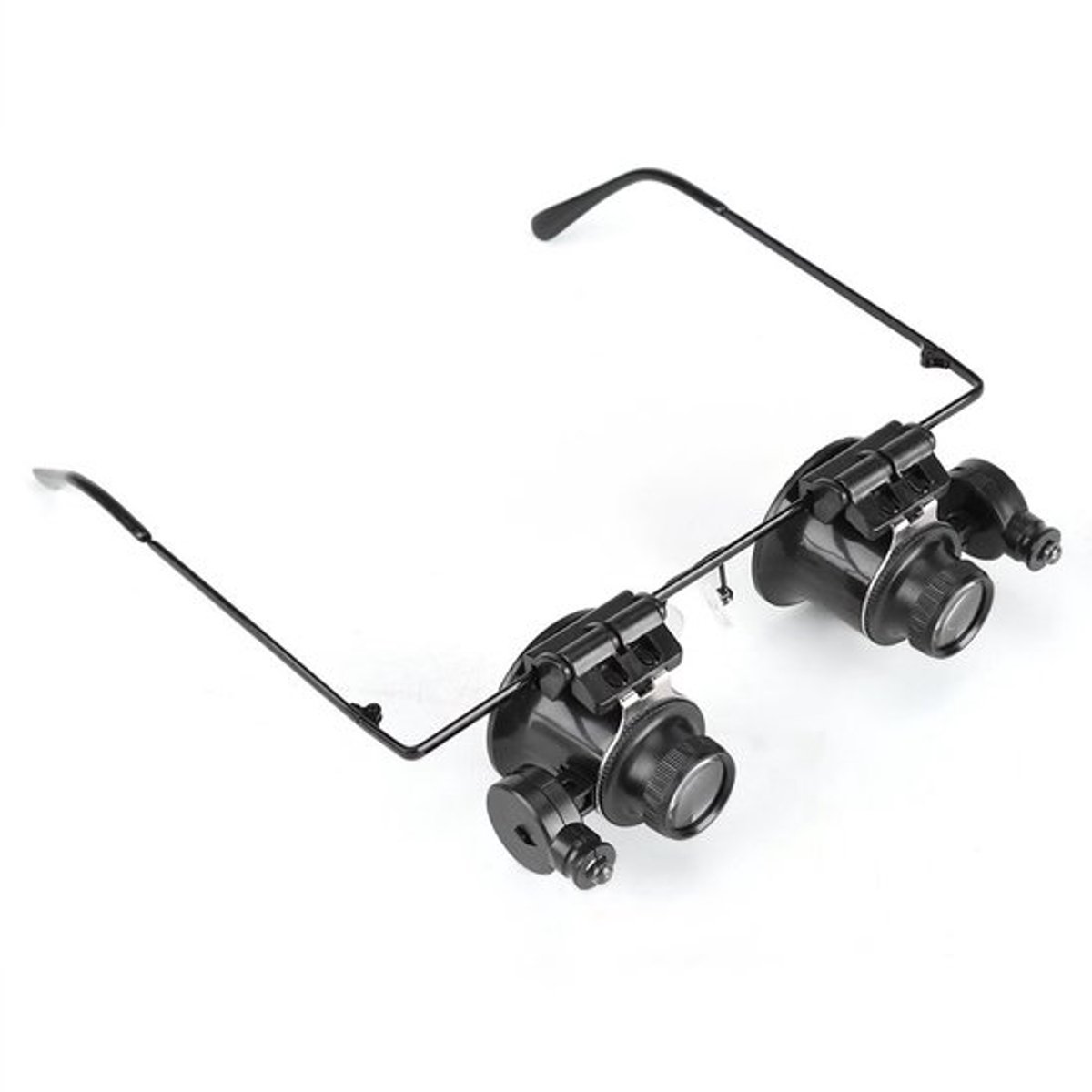 Oogloep - Professionele Vergrootglas - LED Verlichting - Zwart - 20x Vergroting - Ideaal voor Horlogereparatie - Geschikt voor Ju...
