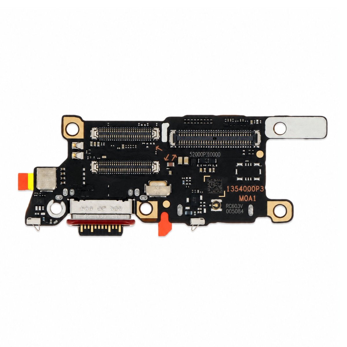 Xiaomi, USB-C Oplaadconnector voor Xiaomi 17 met Microfoon en SIM-lezer, Zwart / Zilver