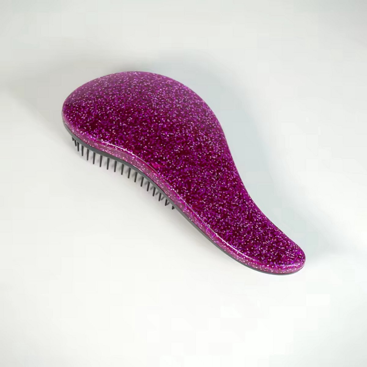 New Age Devi - Glitter Brush: de ultieme Anti-Klit en Pijnloze Hairbrush voor een stralende look!