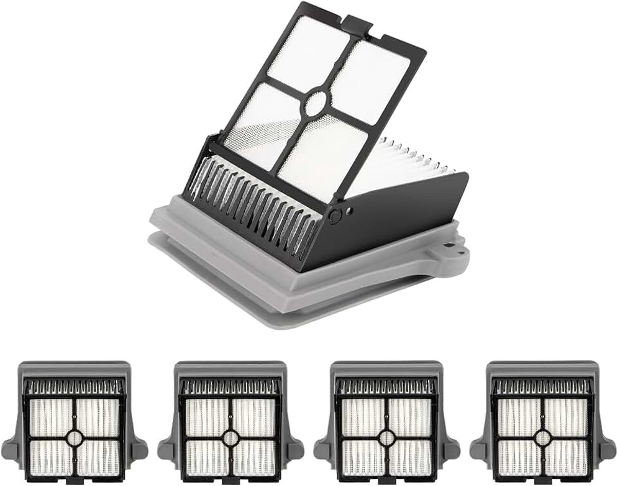 (5 stuks) HEPA-filters compatibel met Tineco Floor ONE S7 PRO/ONE S6 Smart draadloze draadloze nat-droog stofzuiger filterset, vervangende onderdelen 5 filters