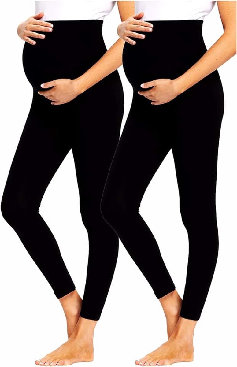 Lange zwangerschapsbroek Leggings Katoen stretch Dunne ondoorzichtige zwangerschapsbroek Leggings Joggingbroek Casual broek voor zwangere vrouwen