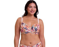 Complexe Dames Arum Mosaic-Soutien Gorge Classique Armatures Beugelbeha, Print Paradise Flowers, 80D