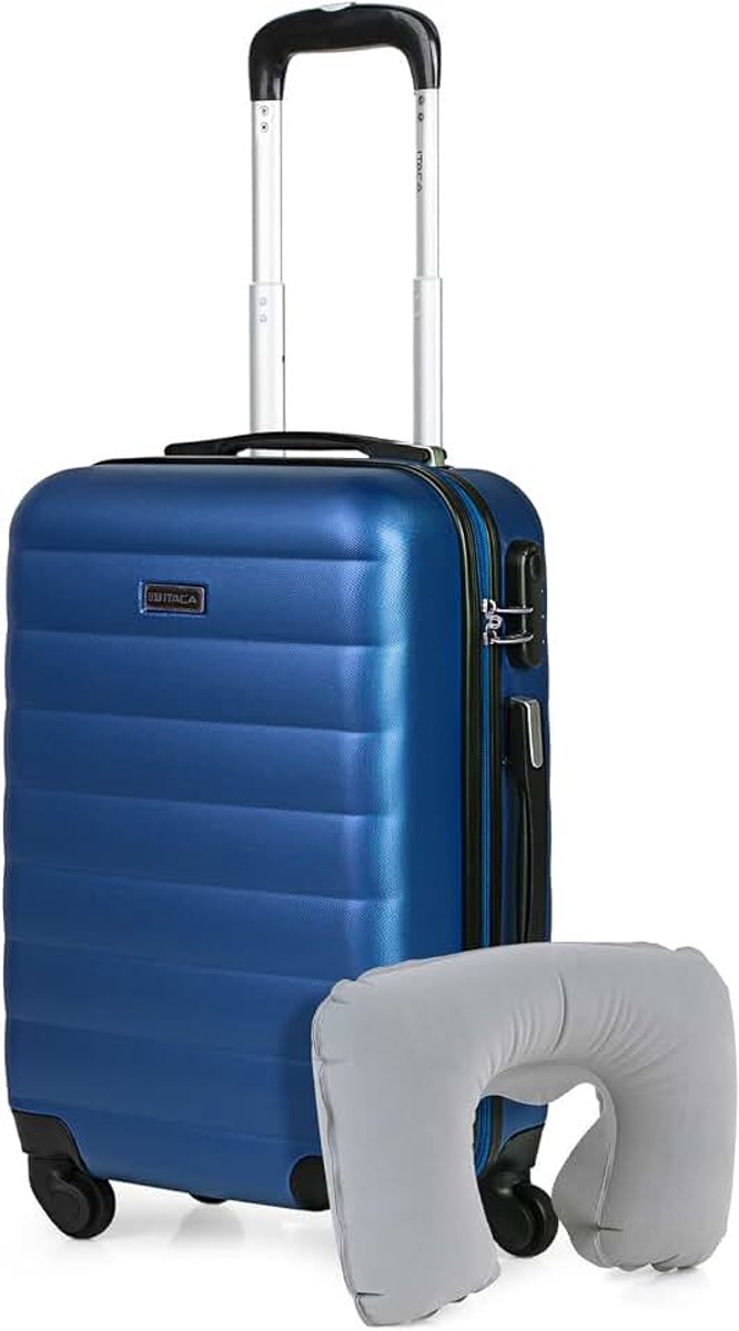 Cabine 55x40x20 Rigide Légère à Roulette 4 Roues Pivotantes avec Com
