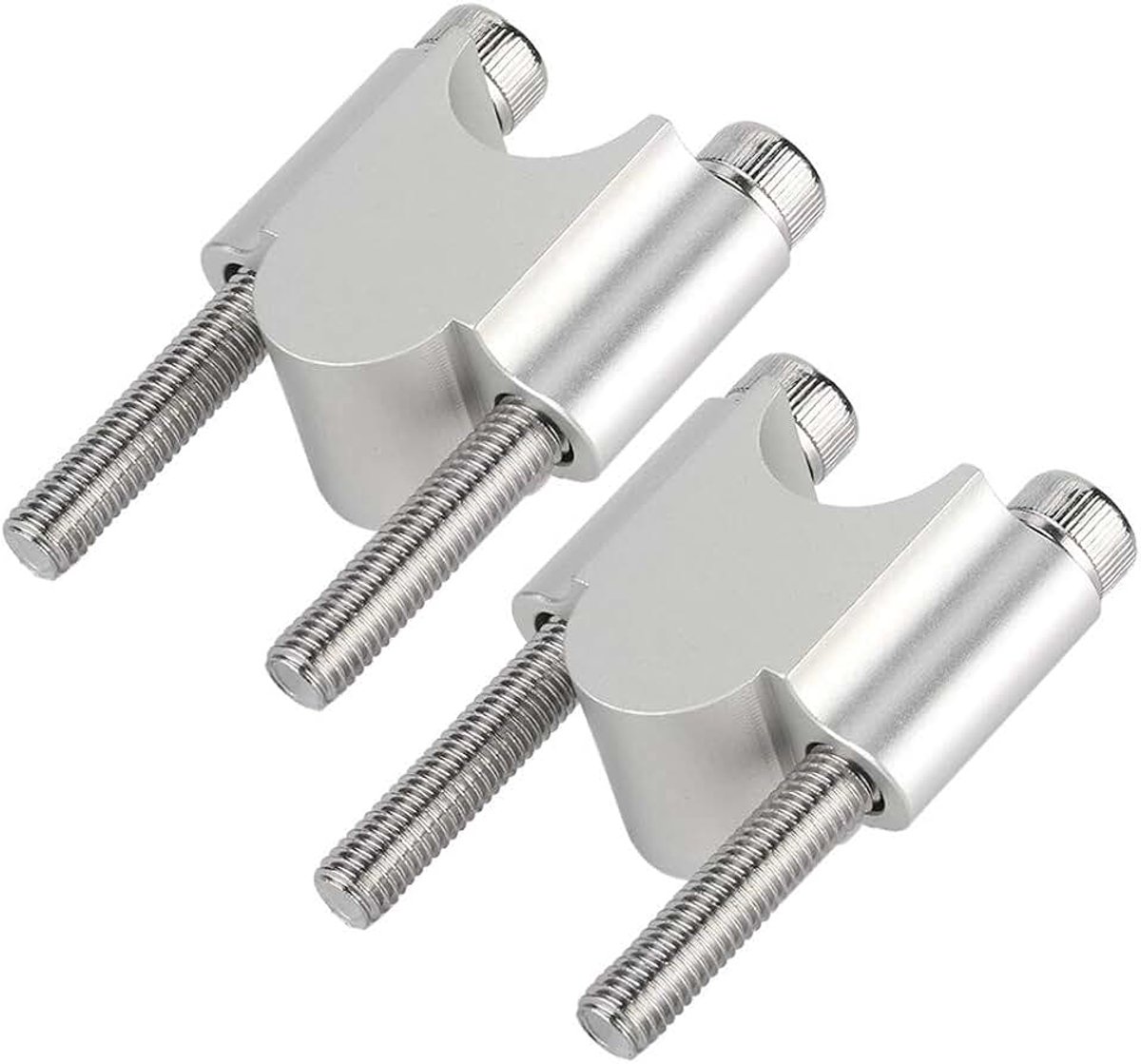 Chrome 7/8" 22mm Universele Aluminium Stuurverhoger Klem, Motorfiets Stijgende Beugel Crossmotor ATV