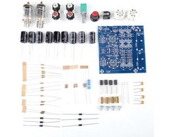 Versterkers Board Vacuüm Elektronenbuis, AC12V 0.8A Tube Pre-Amp, met Acht 470UF Condensator Filter, voorversterker Musical Fidelity DIY Kit