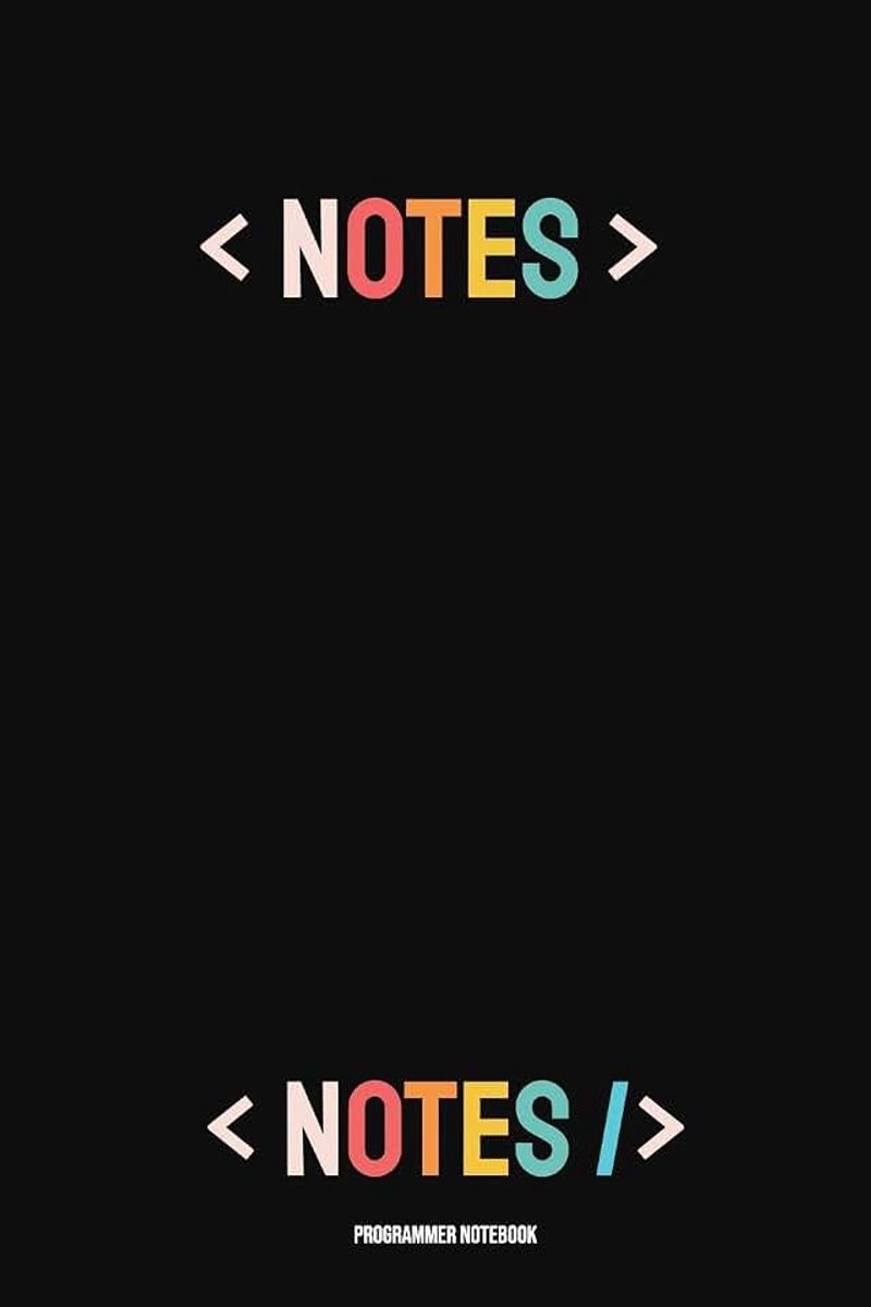 Notebook: Coding Developer Notebook Gift For Those Who Love Programming (6 x 9) 110 Pages