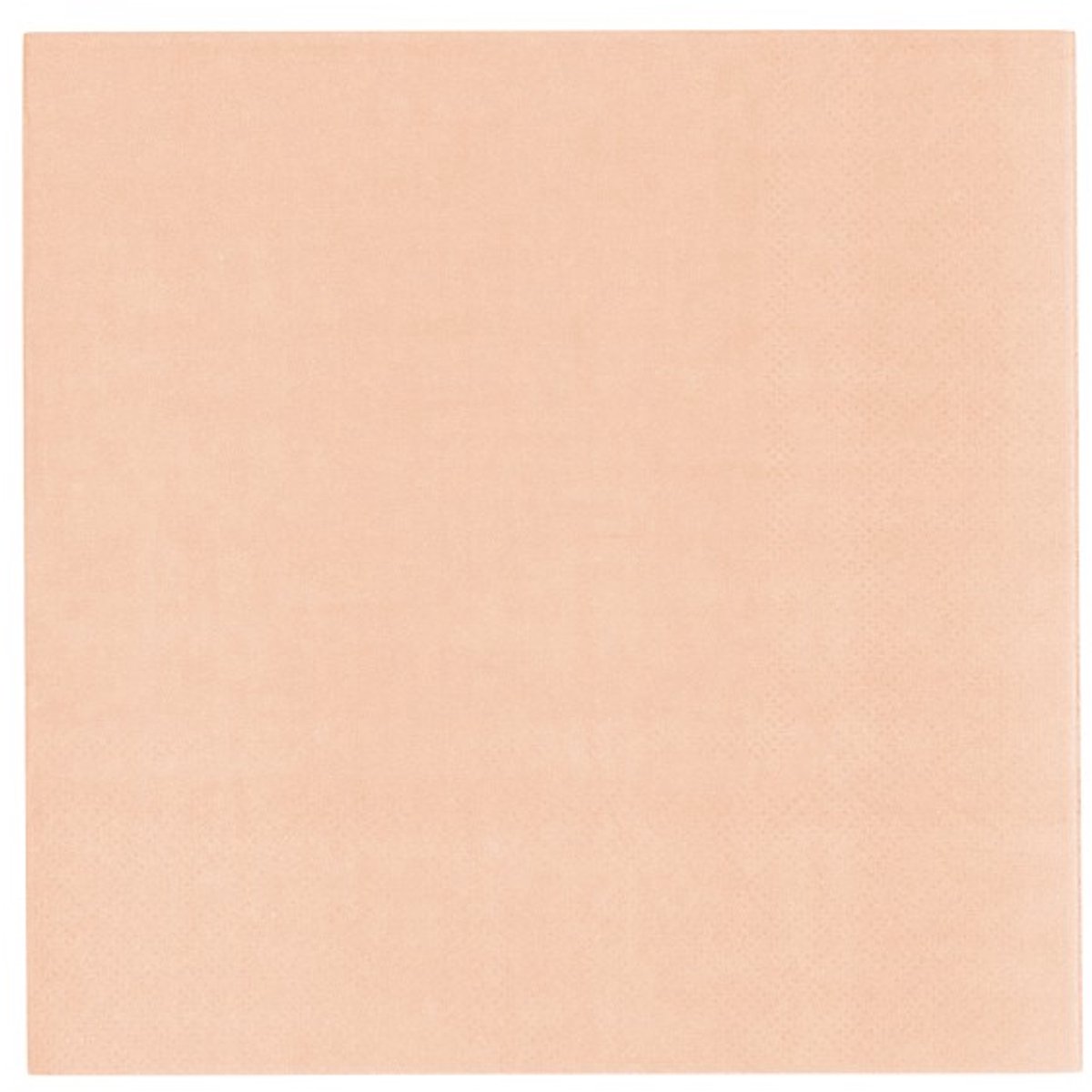 Vert Decor - Servetten - Pastel Peach - 33 x 33 cm - 20 Stuks