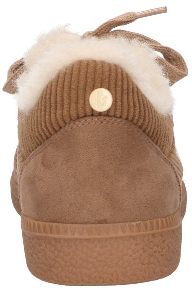 La Strada Sneaker Taupe Met Bont - Damesschoenen - Maat - 39