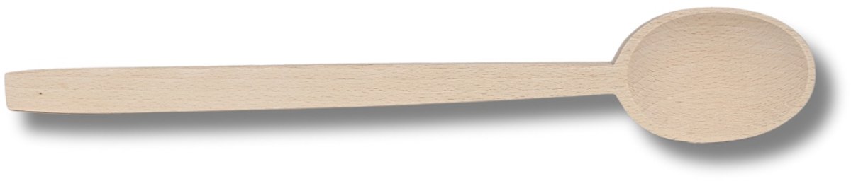 Grote Houten Lepel 42cm - Warzecha Stijl Keukenlepel