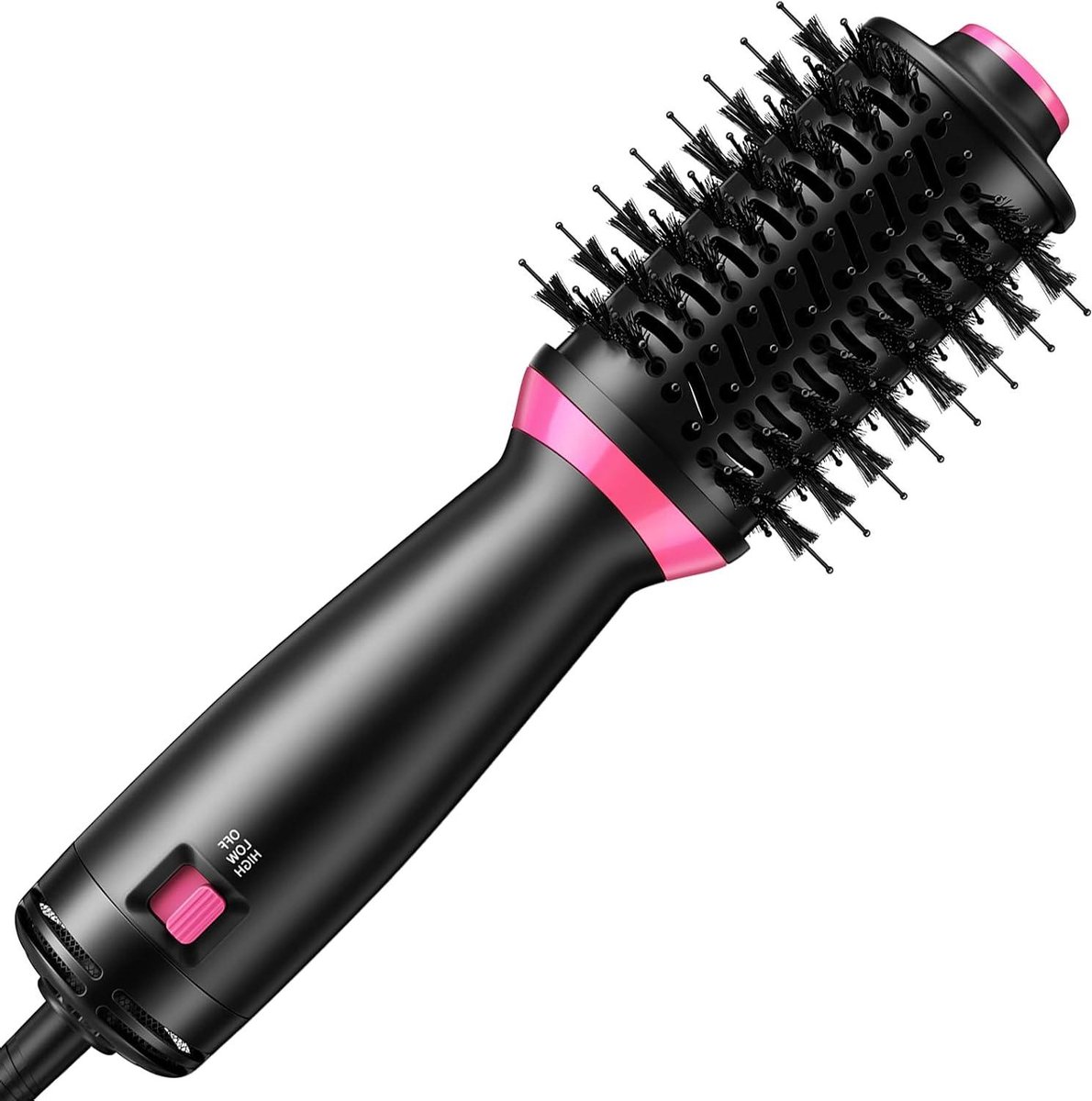 Haardroger Styler - Warme Luchtborstel - Haar Stylen - 3-in-1 Functie - 26.3 cm - Zwart
