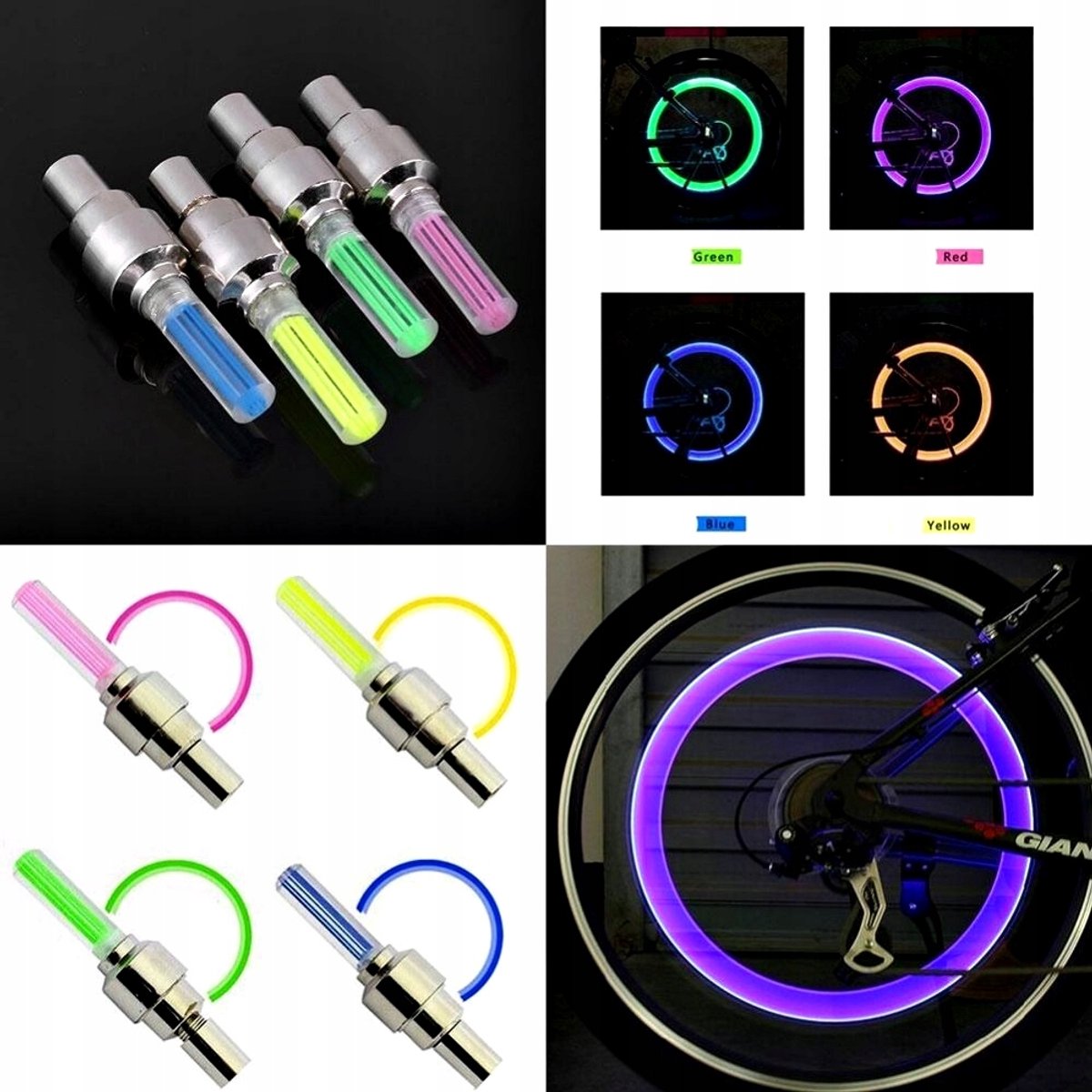 LED Ventieldopjes Fiets Kinderen - Veiligheid en Kleur