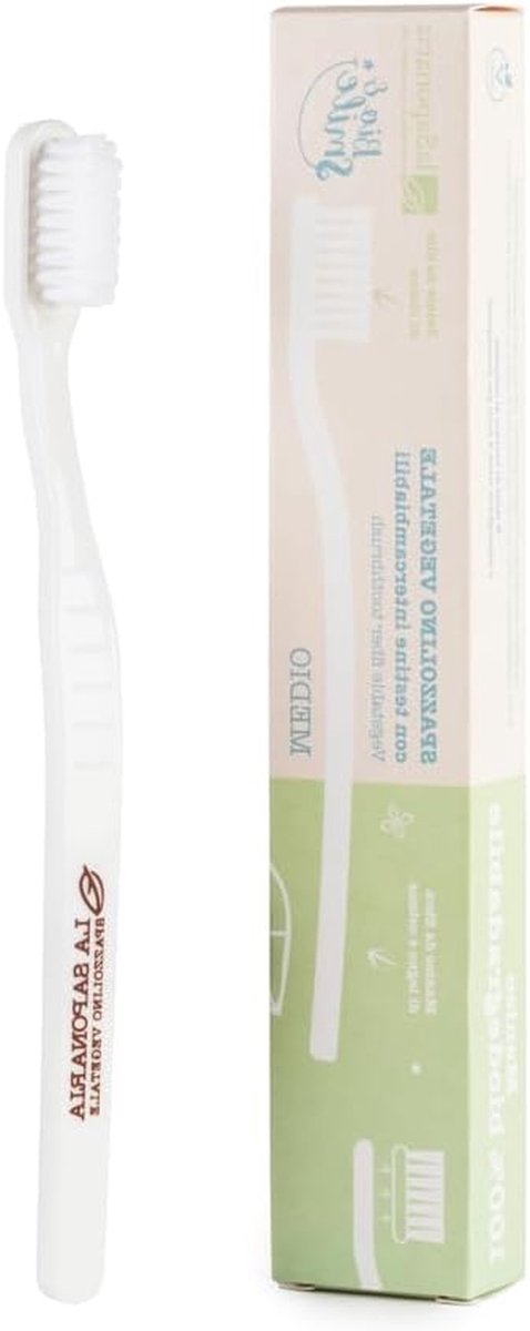 Tandenborstel - Mondverzorging - Dagelijkse Hygiëne - Plantaardige Materialen - 20 cm - Niet Gespecificeerd
