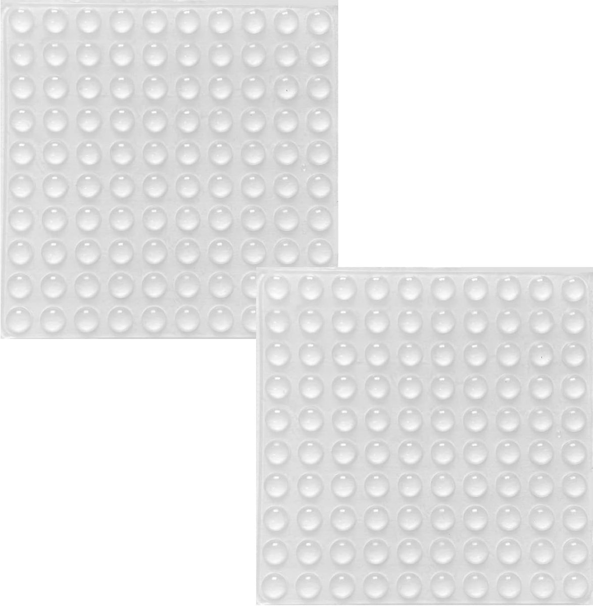 200 stuks 8mm x 3mm transparante zelfklevende mini rubberen meubelbufferpads, kleine bufferpads voor kastdeuren, lade, toetsenbord rubberen voetjes, meubelpads