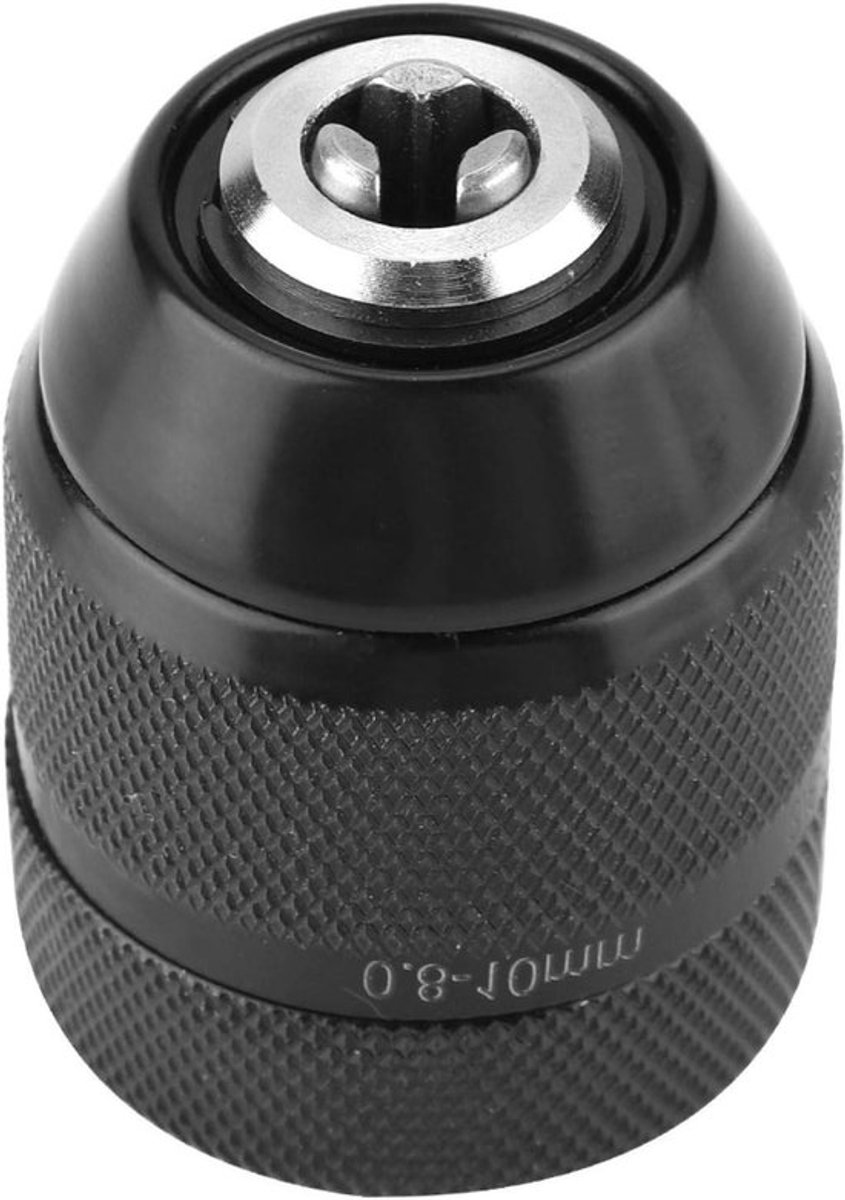 Snelspanboorhouder 3/8 inch voor handboormachine - Metaal - Boorhouder adapter - Elektrische boor accessoire - Boorhouder 0,8 mm - 10 mm