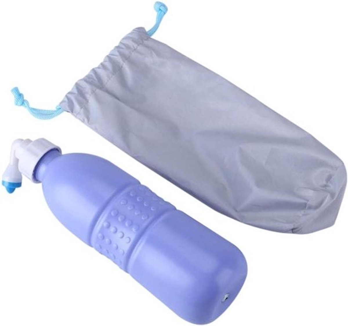 Reisbidet fles 620 ml voor persoonlijke hygiëne onderweg - ideaal voor reizen, kinderwassen en postpartum reiniging