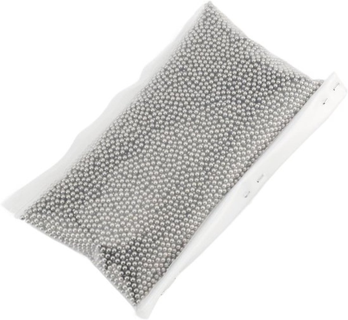 Gepolijste Roestvrijstalen Kralen voor Sieraden Polijsten - Metaal Verwijdering - Precisie - 2 mm - Set van 100
