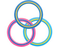 Werpring 25 cm vliegende disc, strandspeelgoed voor volwassenen, tosy vliegende ring voor kinderen, outdoor, speelpak werpringspeelgoed voor schoolspeelplaats, outdoor, zwembadplezier, park (rood