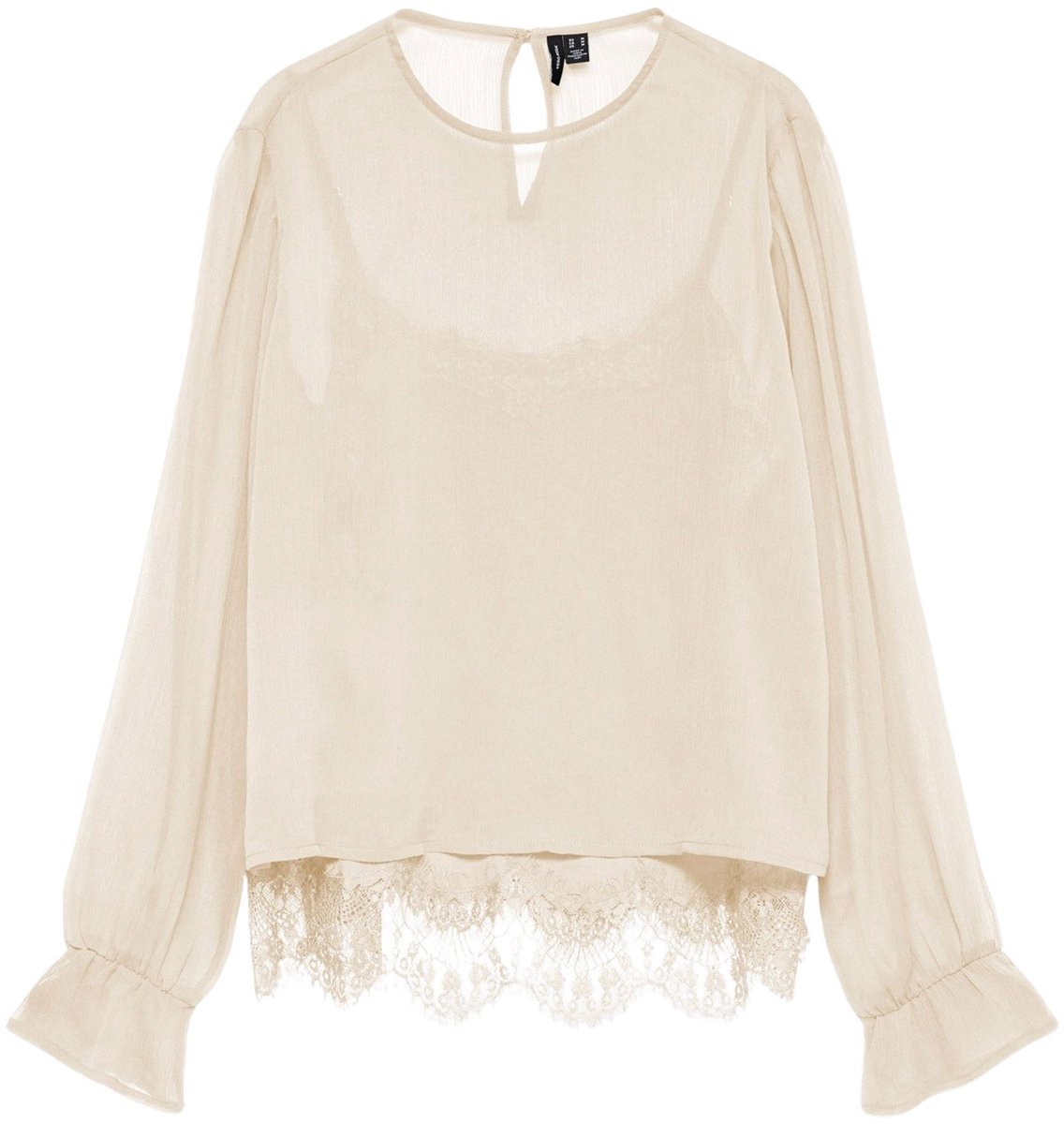 Vero Moda Lalie Blouse Dames - Maat M