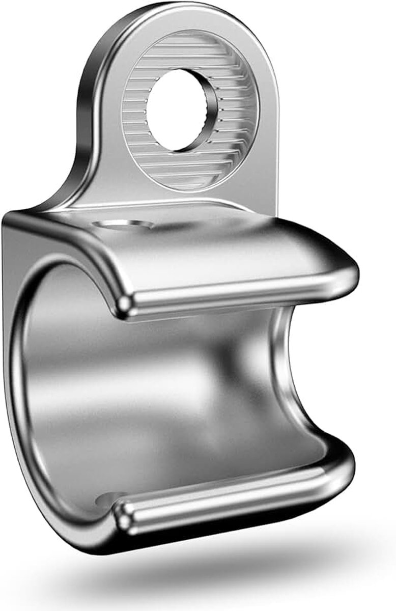 Koppeling voor fietsaanhanger EMTB, Chariot-aanhanger, fietskoppeling (1 stuk, zilver)