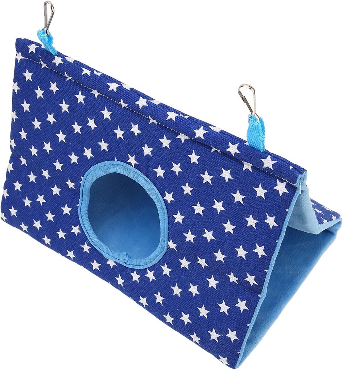 Vogel Opknoping Tent - Vogel Hangmat - Vogels Warm Houden - Flanel Interieur - 17x15x4 cm - Type 2