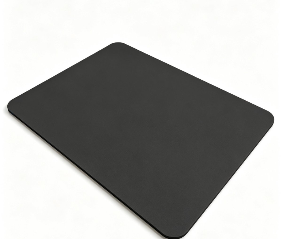 Absorberende afdruipmat – Koffiemat (16 x 12 inch) – Antislip afdruipmat voor het aanrecht – Makkelijk te reinigen, absorberende mat – Sneldrogende afdruipmat (zwart)