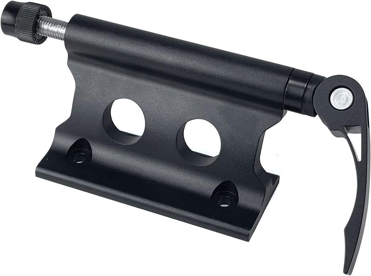 Fietsenrek - Snelspanner voor voorvork - Aluminiumlegering - Geschikt voor opslag en transport - Universeel type - Fietsenrek voor mountainbikes -racefietsen - snelspanner voor steekas - bagagerek - auto- SUV-rek