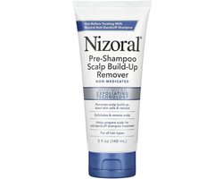 Nizoral Anti-Roos Shampoo Scalp Build-Up Remover 148ml - Exfoliërende Hoofdhuidreiniger – Verwijdert Talg, Dode Huidcellen & Productresten
